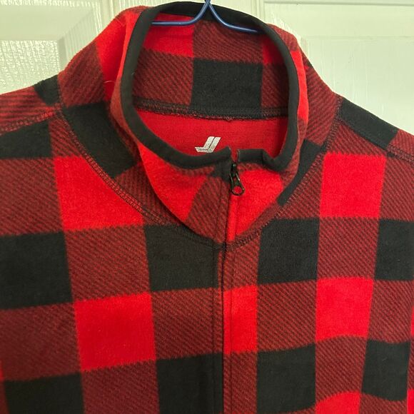 Joe Fresh Women's Buffalo Check Flannel Shacket Size Large #C1624 - Picture 4 of 7